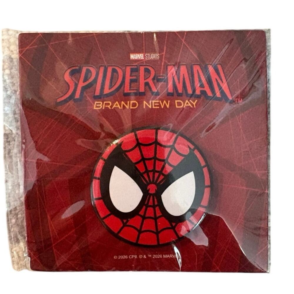 AMC Exclusive Promo Spider Man Brand New Day Movie Pin Button Marvel